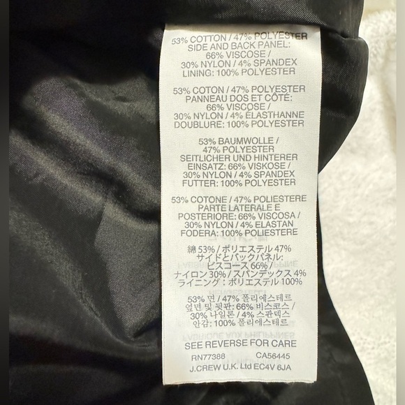 J Crew Grey All Day Wear Tweed Dress Size 4 - Picture 8 of 8